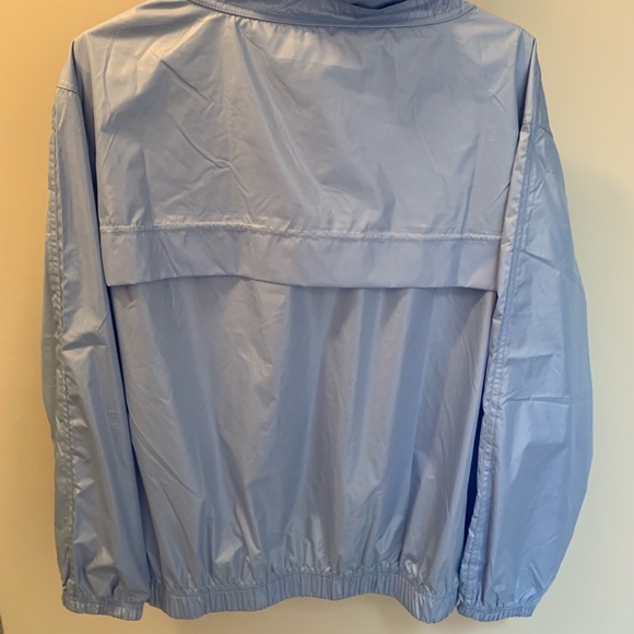 Blue/purple zip up windbreaker - Picture 6 of 7